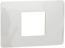 Рамка горизонтальная Schneider Electric Unica Modular 1-м. 2 мод. белый картинка